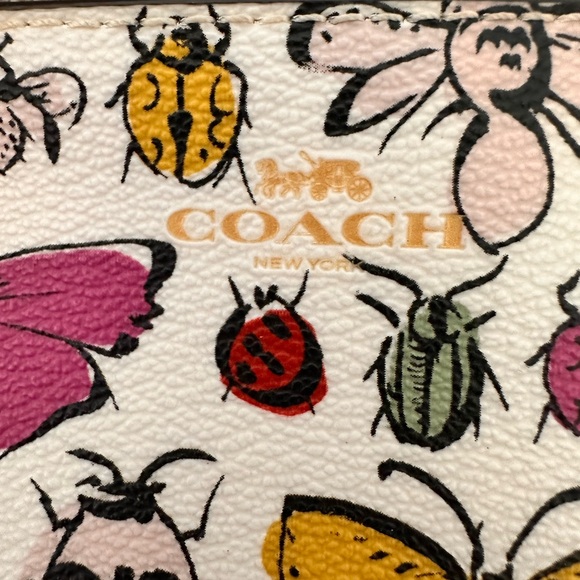 Coach CT258 Mini Rowan File Bag/Matching Wristlet with Creature Print - Picture 12 of 12